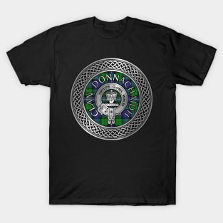 Clan Donnachaidh | Robertson Crest & Tartan Knot T-Shirt